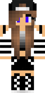 goth girls minecraft skin