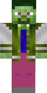 Steve in zombie verwandlung