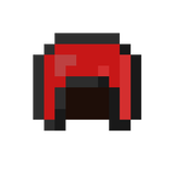 Red Iron Helmet