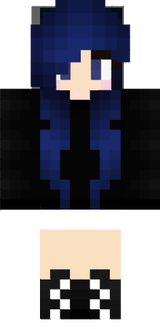 blue hair color palette