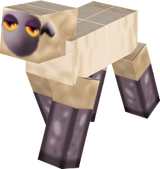 Sheep with fur Texture test