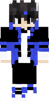 frezzy de casaco azul
