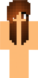 Girl Hair Brown Base Long Hair
