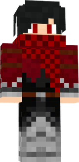 Demon with scarf