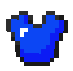 blaue Rüstung