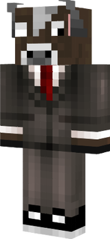 BeastX Cow in a Suit with Missing Pupil