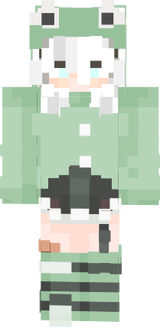 kimi con pillama de rana
