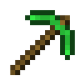 emerald pickaxe