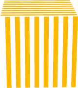 carnival tent / orange