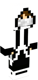 vitsvart