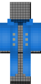 Morgan's moderate light blue (?) jacket