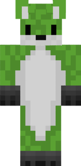 my furry cool skin bedrock lol