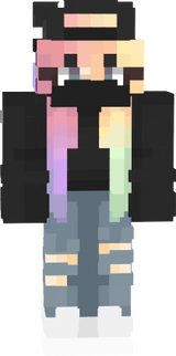 rainbow hair