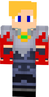 Mikołaj uczeń yolonei na minecraft academi final form z amuletem shinoka