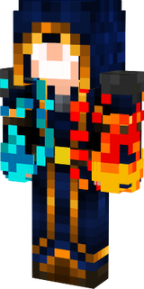 NeionPlayer Mago com poder de fogo e água
