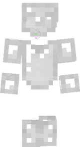 iron armor with gloves