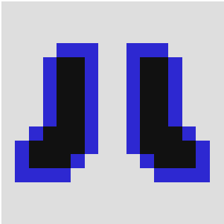 Preview of texture: hierro botas