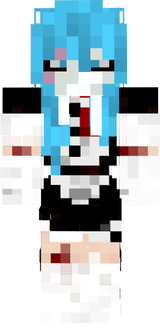 Sally in Maid dress