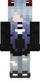 blue demon girl 