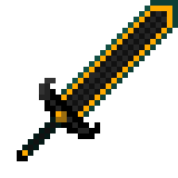 The king epic yellow sword