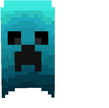 Preview of texture: Capa de creeper minecraft