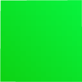 green glazed