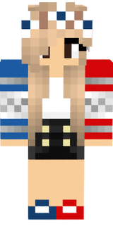 Skin pour l'euro fille FFF