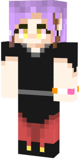 Amity Blight with purple hair (EP 5 S2)