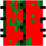 red cactus