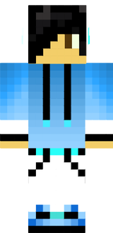 blue man