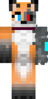 Kid Friendly Cyborg Fox Furry