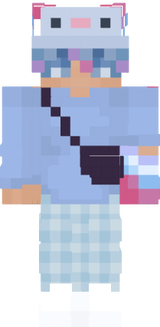 axolote azul bebe com bolsa