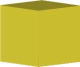 Simple yellow wool