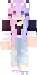 girl cat kawaii 
