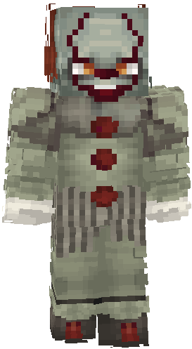 Preview of texture: Pennywise (Stephen King's It) Villain, Killer, Clown, Devil, Demon, Monster, Scary, Creepy, Horror Movie