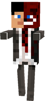 two face - skeleton