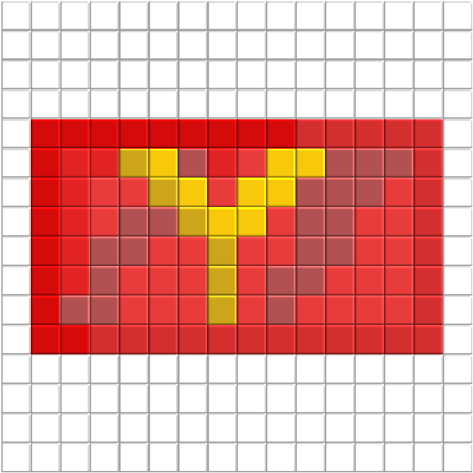 Preview of texture: Y points (emerald)