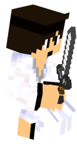 Karate sword prayng