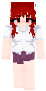 Saiko-chan (Saiko no Sutoka) Yandere, girl, psycho, killer, red hair, cute, sweet, hot, pretty, horror, scary, creepy, Anime