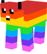 rainbow cow