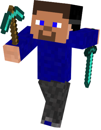 Preview of texture: guy with an steve mask