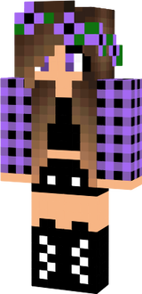 purple girl-mc