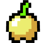 green toped apple