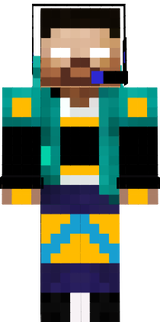 herobrine xd james  with decoration
