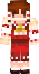reimu 3dskin