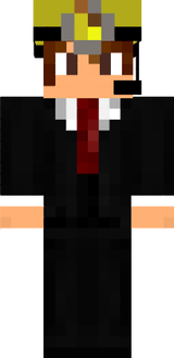 Mega in a suit