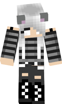 Preview of texture: Herobrine wolf girl