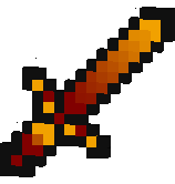 flashing sword
