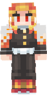 kioyiro rengoku skin pe maincraft