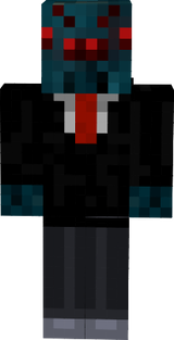 spider in suit and tie